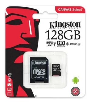 MEMORIA MICRO SD 128GB CLASE 10 KINGSTON SDCG3